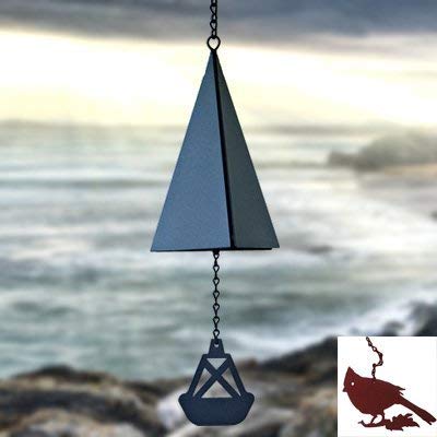 North Country Wind Bells Kennebunkport Bell with Oak Leaf - 2 Tones