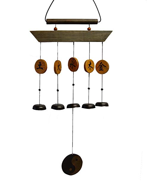 Jade Garden 388677 Five Element Wind Chime