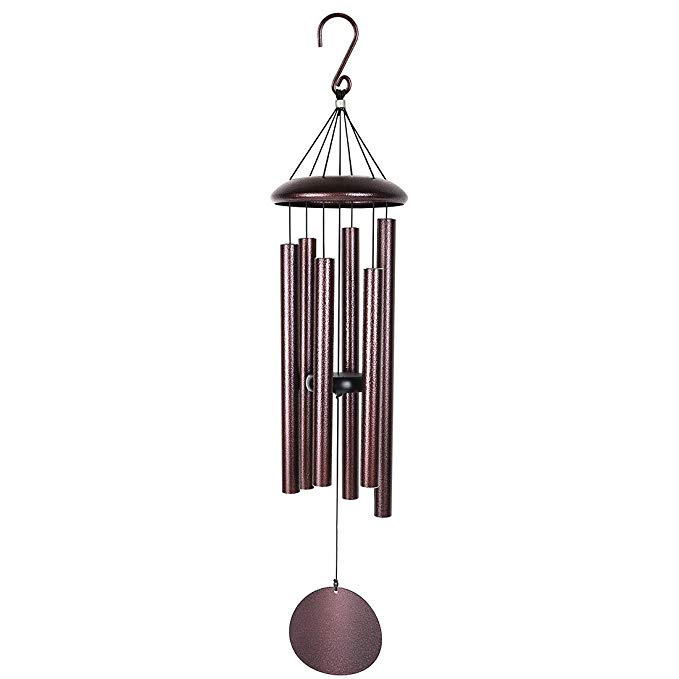 Agirlgle Large Metal Wind Chimes Outdoor- Tuned 36