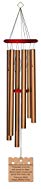 Chimesofyourlife md-mom's smile-heart-35-bronze Warm Heart Mother's Day Wind Chime, 35-Inch, Bronze