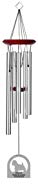 Chimesofyourlife E4630 Wind Chime, West Highland/Silver, 19-Inch