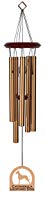 Chimesofyourlife E6115 Wind Chime, Catahoula Leopard Dog/Bronze, 19-Inch