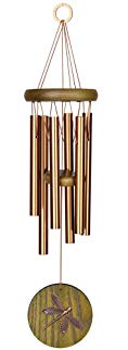 Woodstock Chimes Dragonfly Wind Chime, Green- Habitats Collection