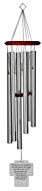 Chimesofyourlife grieve-cross-35-silver Grieve Not Holy Cross Memorial Wind Chime, 35-Inch, Silver