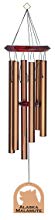 Chimesofyourlife N4520 Wind Chime, Alaskan Malamute/Bronze, 27-Inch