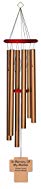 Chimesofyourlife mo-cross-35-bronze Mother Holy Cross Memorial Wind Chime, 35-Inch, Bronze