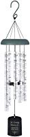 Carson Home Accents Personalized Memorial 30-Inch Sonnet Wind Chime (Family Chain)