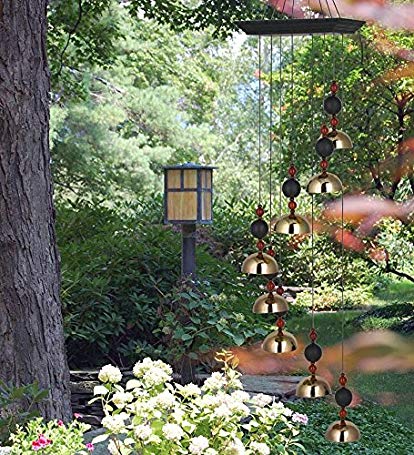 Wind & Weather WC7318 Aluminum Moroccan Garden Bell Chimes