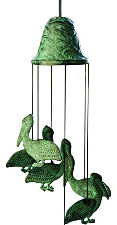 SPI Home Brass Pelican Wind Chime (30488)