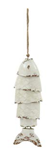 Deco 79 76559 Ceramic Fish Wind Chime 5