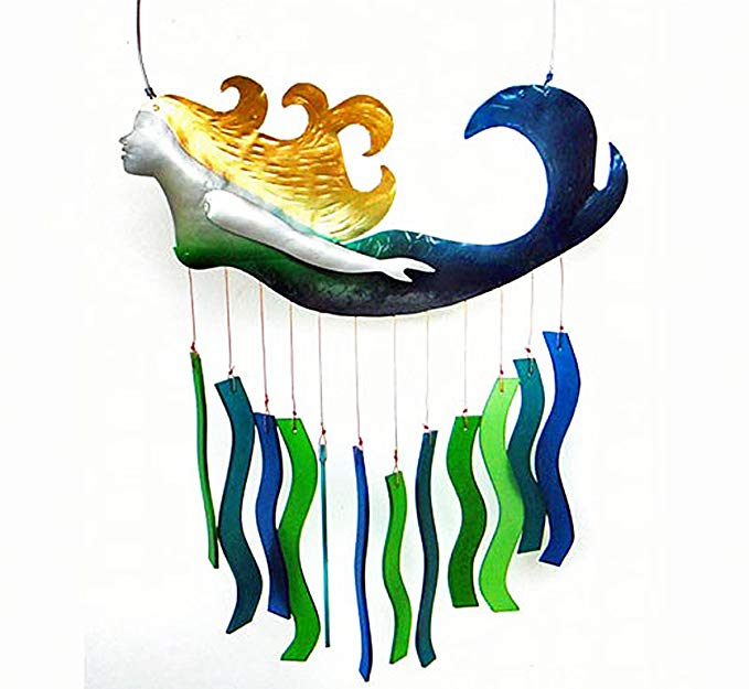 Wind Chimes - Graceful Mermaid Wind Chime - Mermaid Windchime