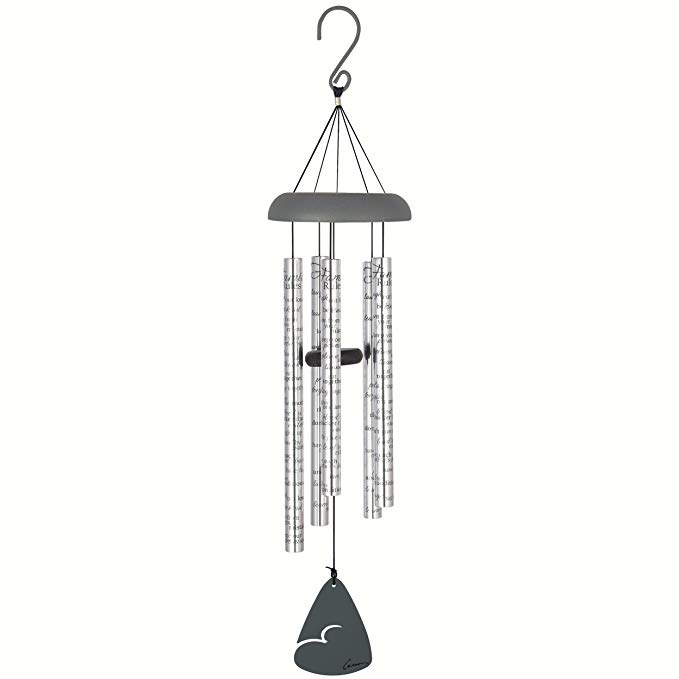 Carson Home Accents Sonnet Wind Chime, 30-Inch Length, Family Rules