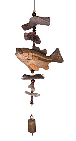 Cohasset Big Mouth Bass Wind Bell