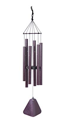 Gentle Spirits 29-inch Windchime, Plum