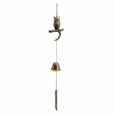 SPI Home 33299 Owl Wind Bell