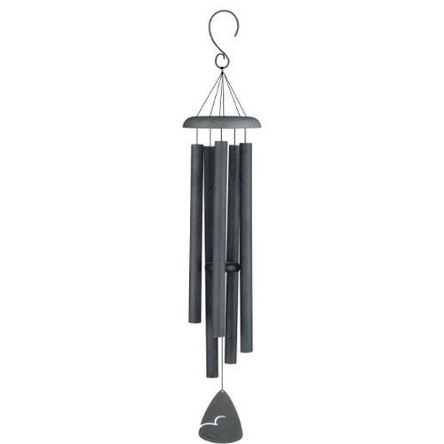 Carson Home Accents Signature Series Chimes 44-Inch Pewter Fleck Chime