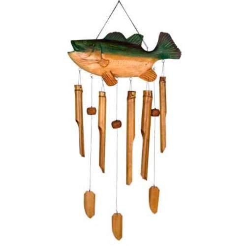 Woodstock Asli Arts 35.5 Inch Bass Fish Wind Chime