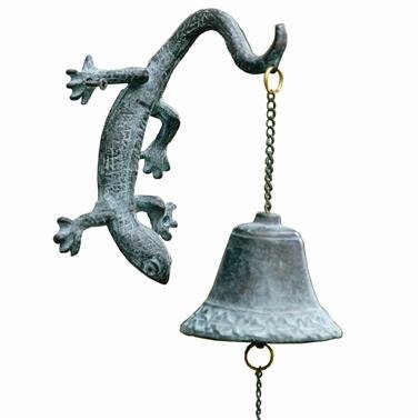 SPI Home 30023 Lizard Garden Bell