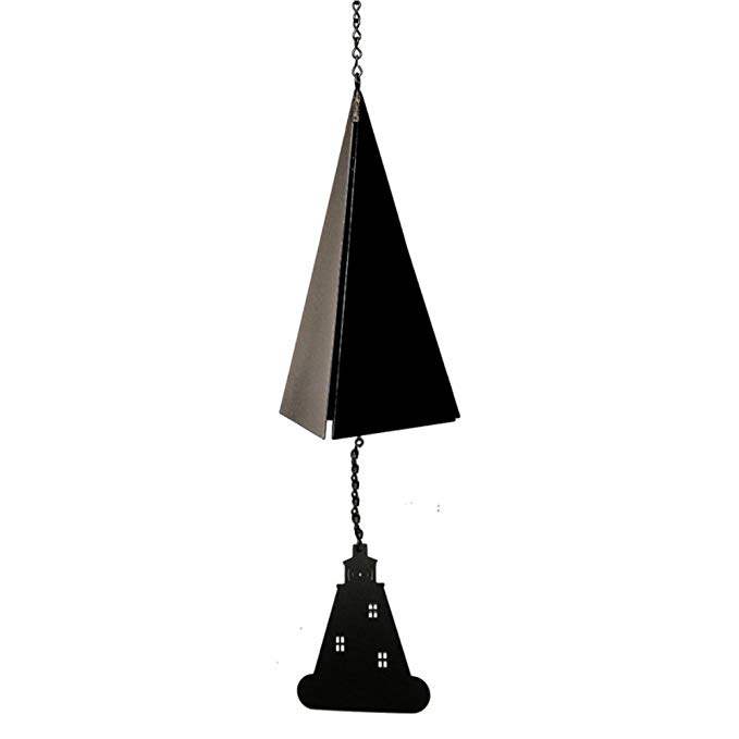 North Country Wind Bells Portland Head Bell with Lighthouse - 2 Tones