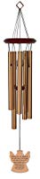 Chimesofyourlife grieve-angel-19-bronze Grieve Not Angel Memorial Wind Chime, 19-Inch, Bronze