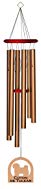 Chimesofyourlife E6121 Wind Chime, Coton De Tulear/Bronze, 35-Inch