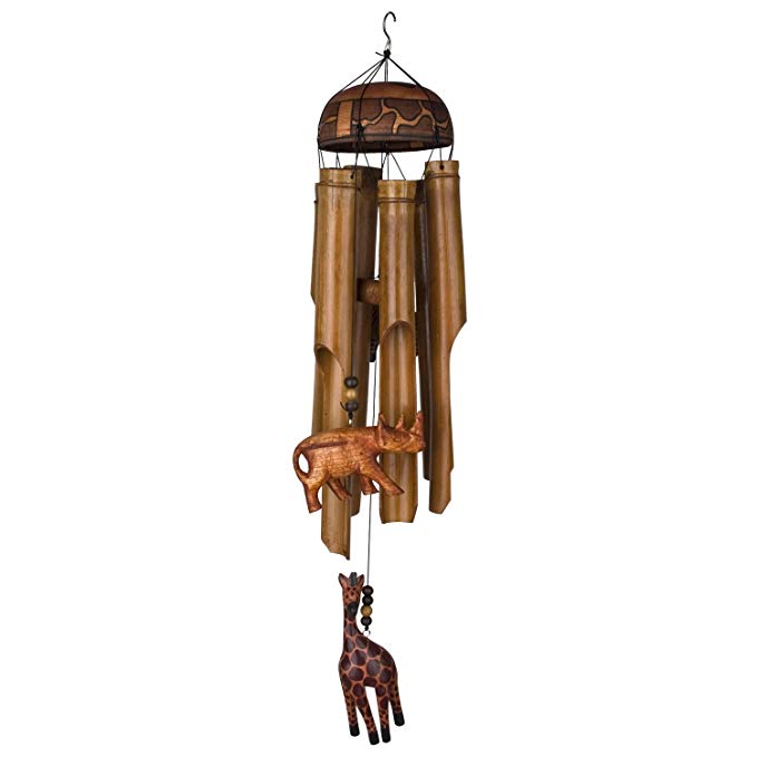 Woodstock Asli Arts African Trio 32-Inch Wind Chime