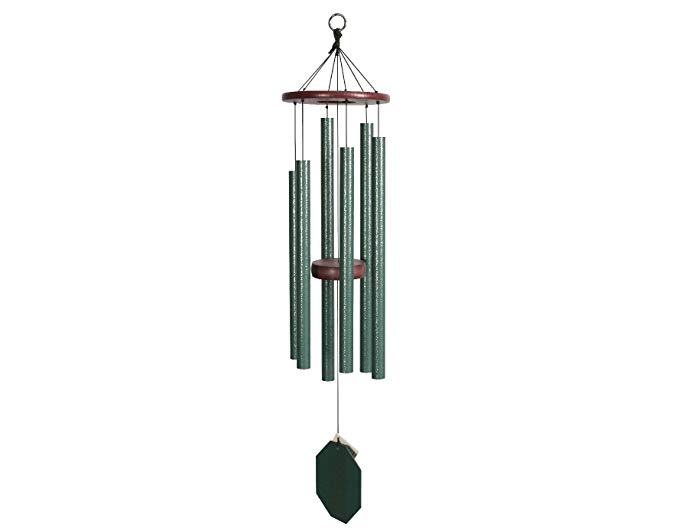 Amish Handcrafted Wind Chimes - Malachite Series (32