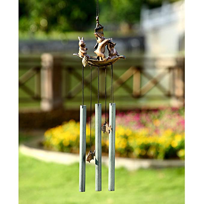 Bunny Boaters Windchime