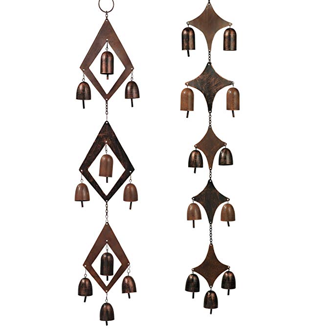 Grasslands Road Bell Chime Assortment, 31-Inch, Set of 2