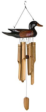 Asli Arts Collection CDK306 Mallard Duck Bamboo Wind Chime