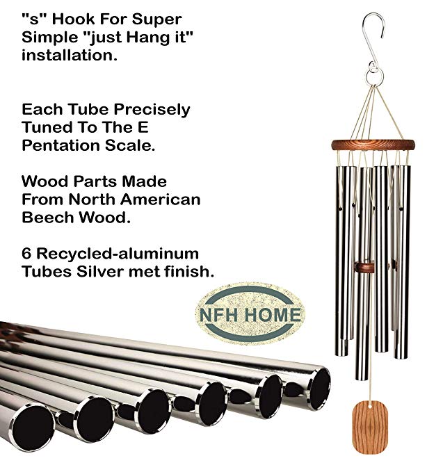 Arias Elite 30-inch Windchime - Copper